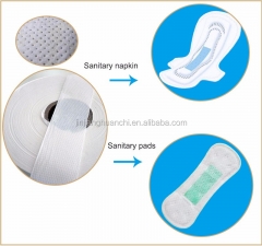 sanitary napkin raw materials SAP Paper absorbtion paper
