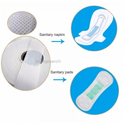 sanitary napkin raw materials SAP Paper absorbtion paper