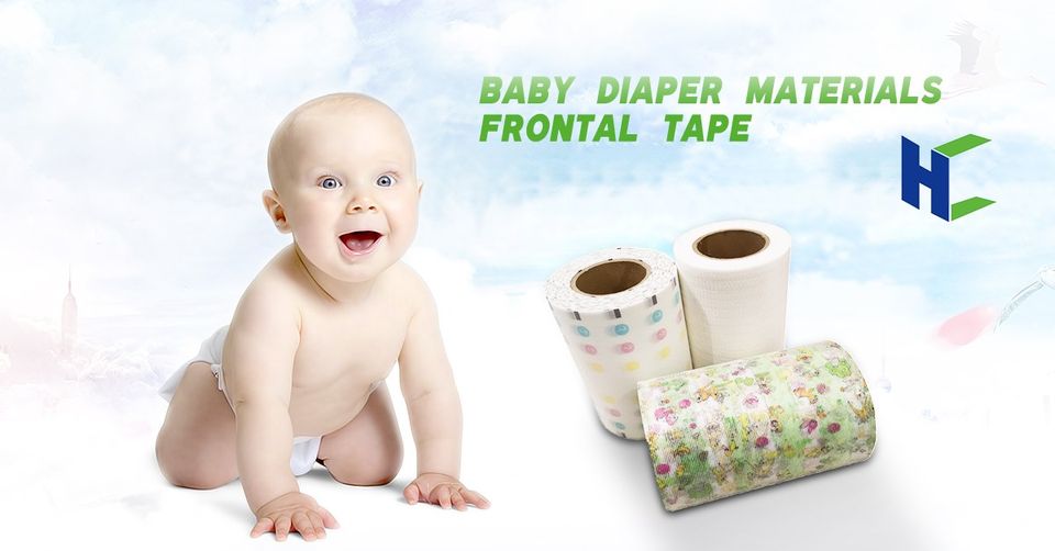 Baby diaper materials frotal tape